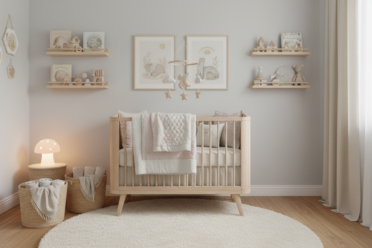 Créer une chambre de bébé apaisante : nos conseils déco