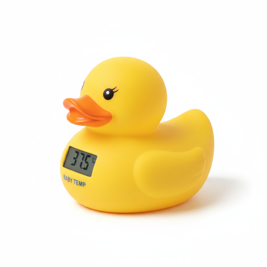 Thermomètre de bain - vue latérale