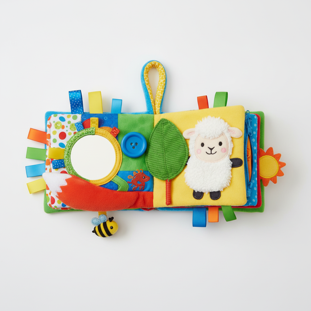 Livre d'éveil sensoriel