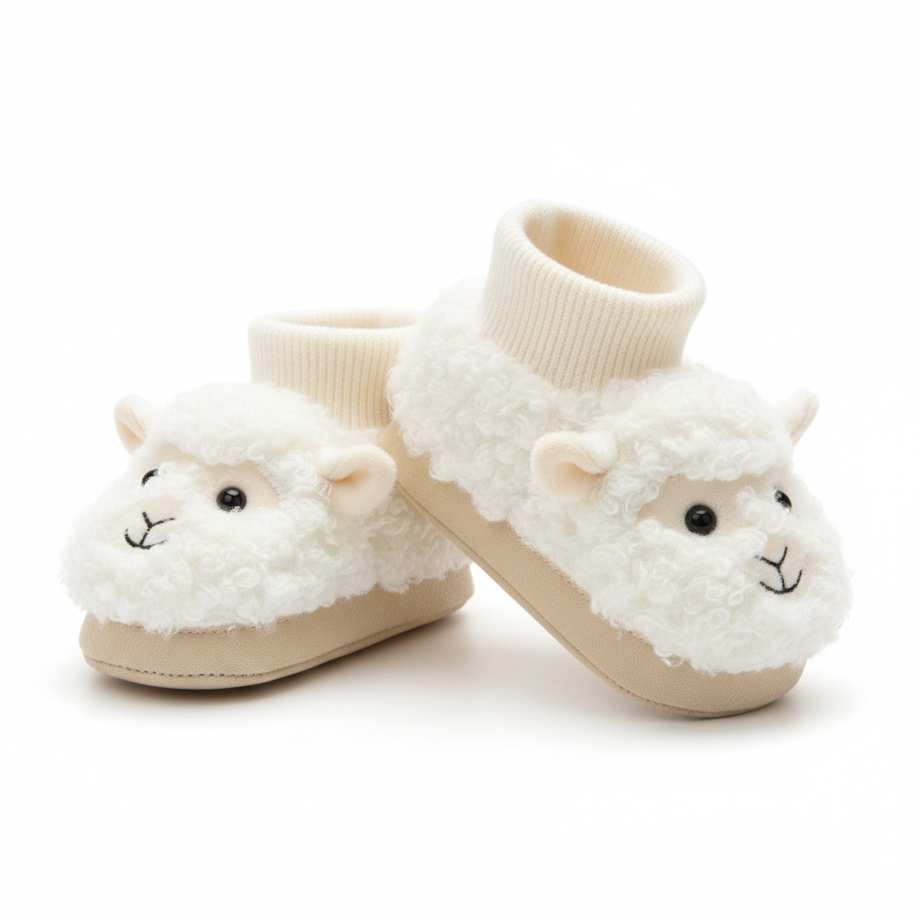 Chaussons bébé mouton