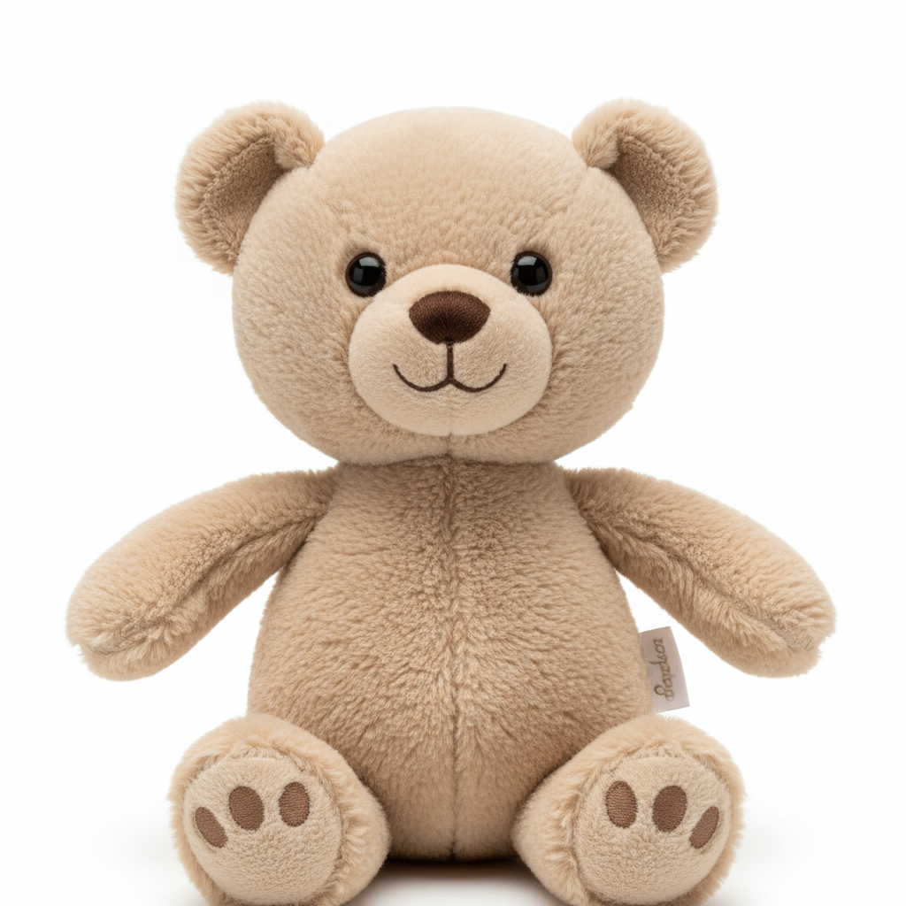 Doudou ourson câlin - détail